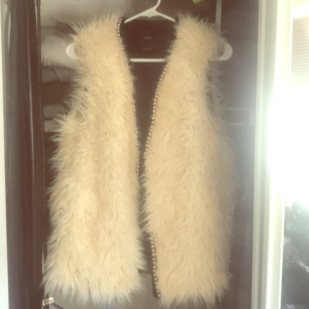 Fuzzy vest